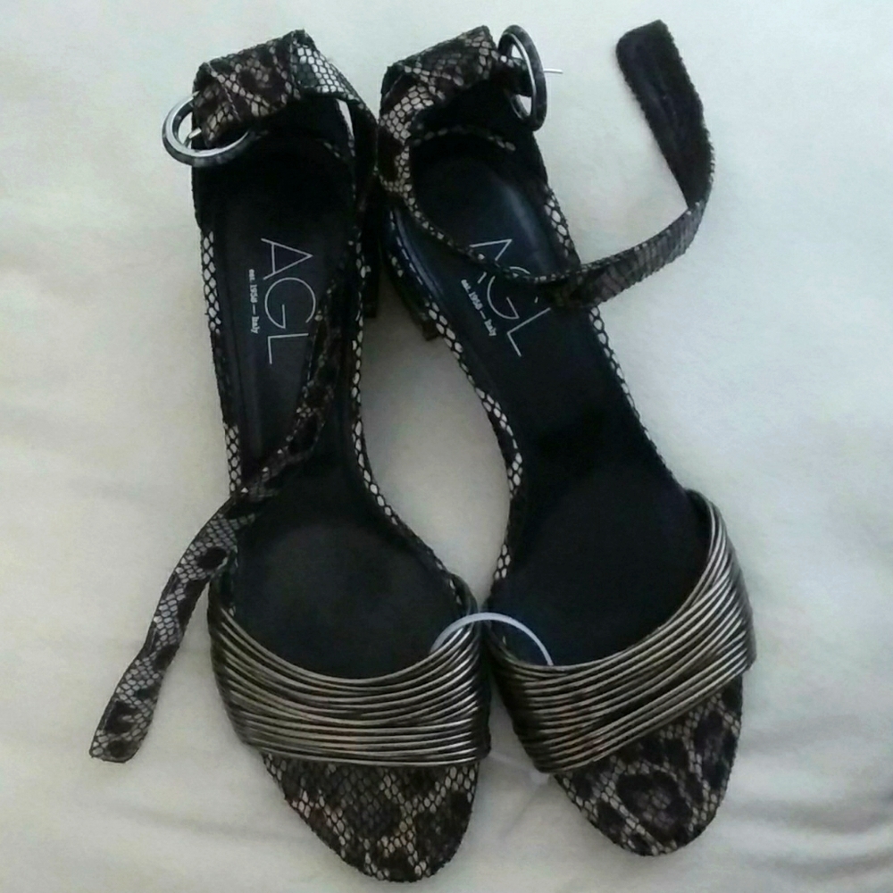 AGL Anímal Print Sandals